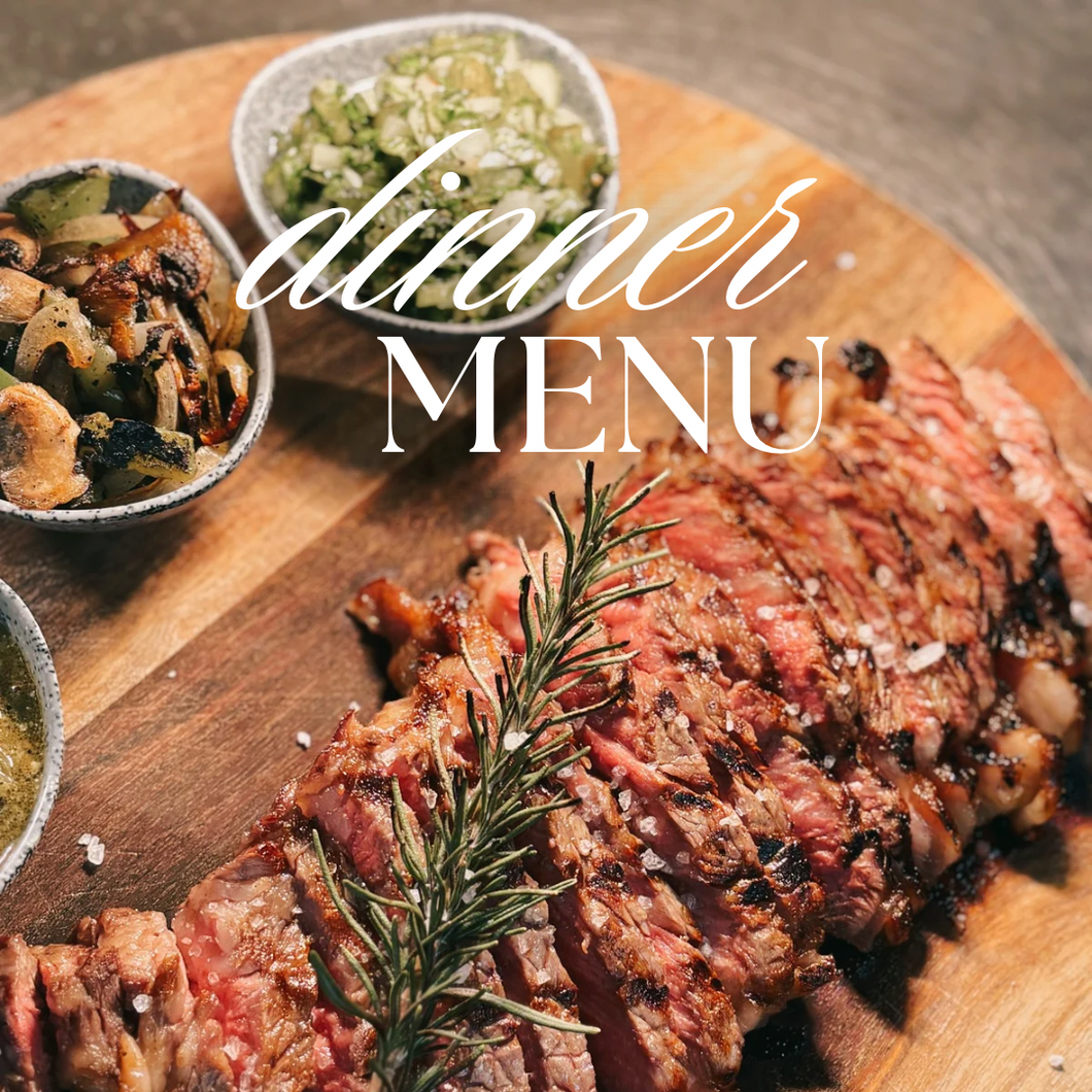 DINNER MENU 3:00pm-8:00pm